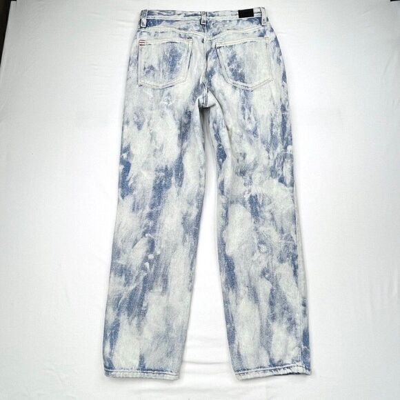 BDG Urban Outfitters Slim Straight Acid Wash High Rise Jean - Picture 3 of 8